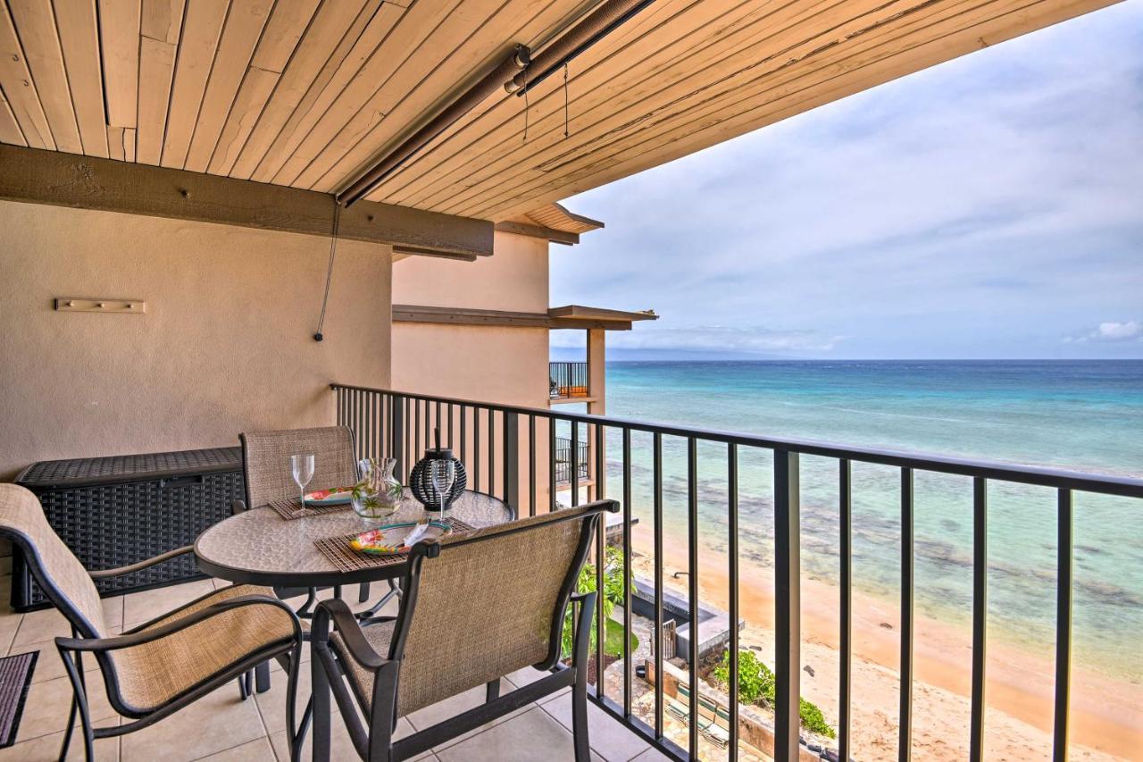 Beachfront Lahaina Condo - Featured On Hgtv! Kahana Εξωτερικό φωτογραφία