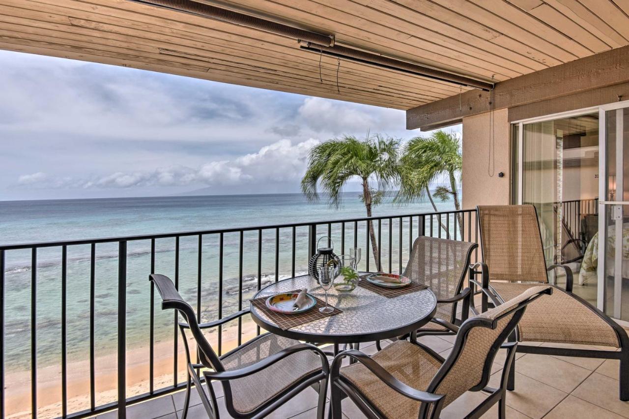Beachfront Lahaina Condo - Featured On Hgtv! Kahana Εξωτερικό φωτογραφία